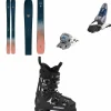 Rossignol Rallybird 92 Skis + Marker Squire 11 Ski Bindings + Atomic Hawx Prime 85 Ski Boots - Women's