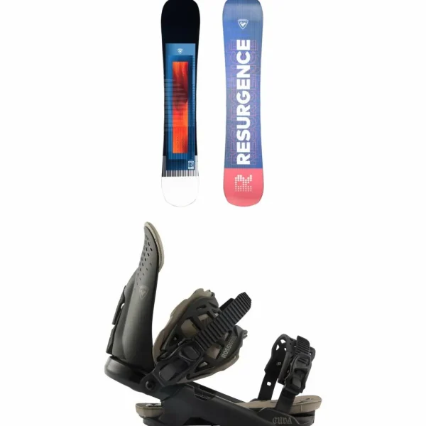 Rossignol Resurgence Snowboard + Cuda Snowboard Bindings 2025