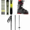 Rossignol Sender Soul Pro Skis + Xpress 10 Bindings + Evo 70 Ski Boots + evo Merge Ski Poles 2025
