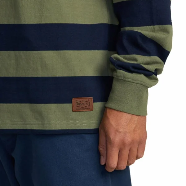 RVCA Chainmail Stripe Long-Sleeve Shirt - Men's