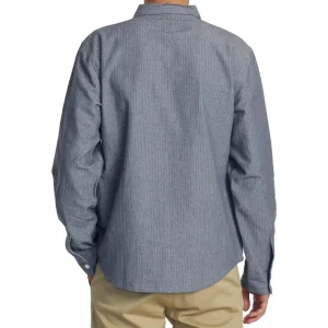 RVCA Dayshift Stripe II Long-Sleeve Shirt - Men's