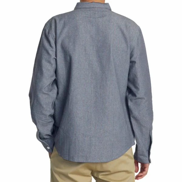 RVCA Dayshift Stripe II Long-Sleeve Shirt - Men's