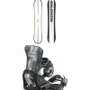 Salomon Assassin Snowboard + District Pro Team Snowboard Bindings 2025