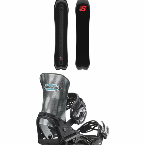 Salomon Dancehaul Pro Snowboard + District Pro Team Snowboard Bindings 2025