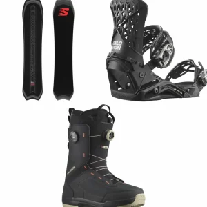 Salomon Dancehaul Pro Snowboard + Highlander Snowboard Bindings + Echo Dual Boa Snowboard Boots 2025