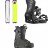 Salomon Dancehaul Snowboard + District Snowboard Bindings + X Approach Lace SJ Boa Snowboard Boots 2025