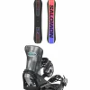 Salomon Huck Knife Pro Snowboard + District Pro Team Snowboard Bindings 2025