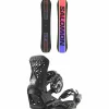 Salomon Huck Knife Pro Snowboard + Highlander Snowboard Bindings 2025