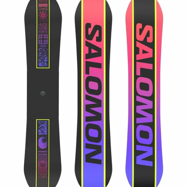 Salomon Huck Knife Pro Snowboard + Highlander Snowboard Bindings 2025