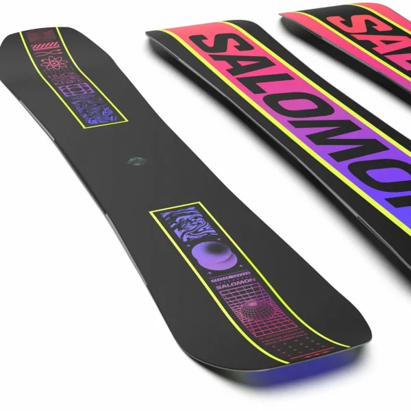 Salomon Huck Knife Pro Snowboard + Highlander Snowboard Bindings 2025