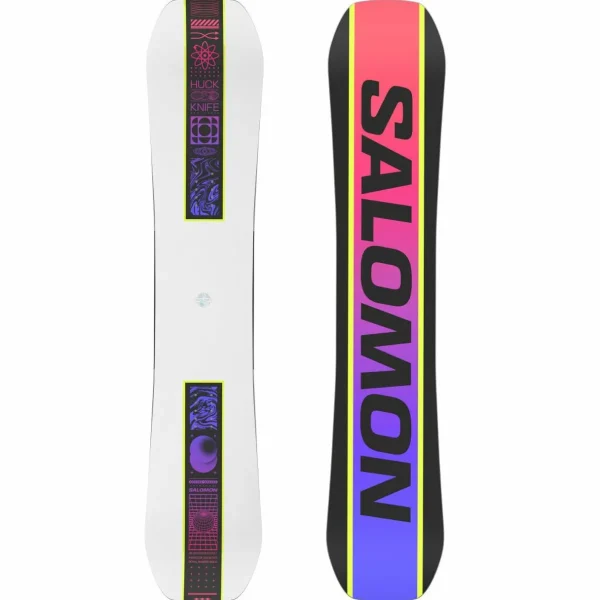 Salomon Huck Knife Snowboard + Highlander Snowboard Bindings 2025