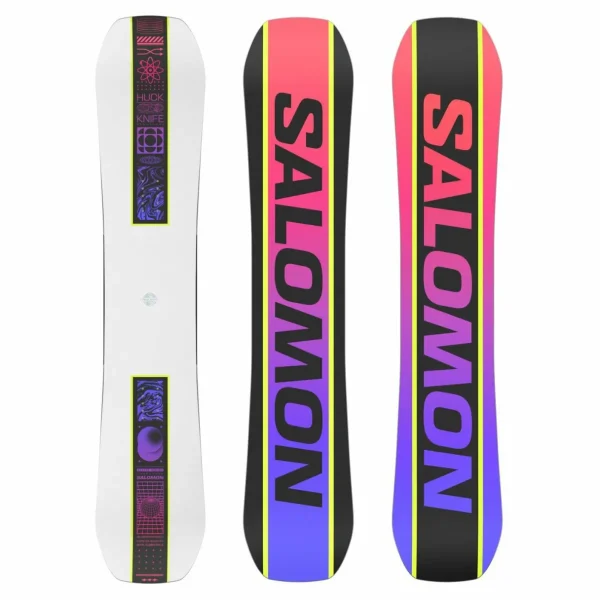 Salomon Huck Knife Snowboard + Highlander Snowboard Bindings 2025