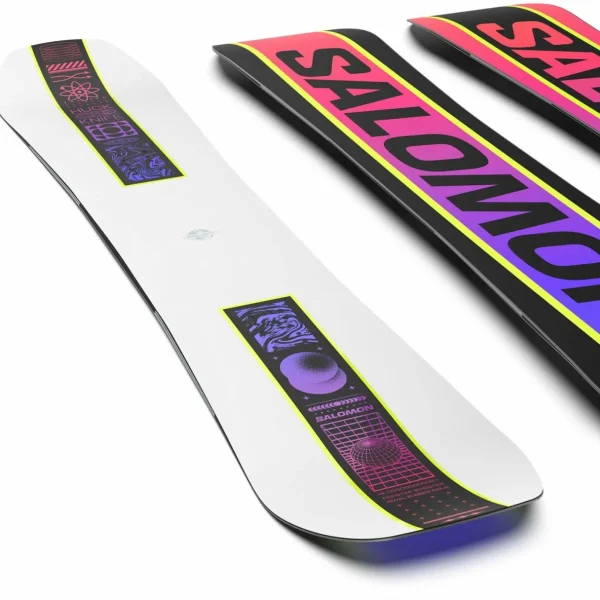 Salomon Huck Knife Snowboard + Highlander Snowboard Bindings 2025