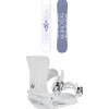Salomon Lotus Snowboard + Vendetta X Snowboard Bindings - Women's 2025