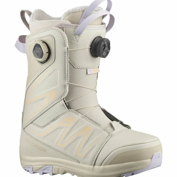 Salomon No Drama Snowboard + Hologram Snowboard Bindings  + Ivy BOA SJ Snowboard Boots - Women's 2025