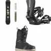 Salomon Pulse Snowboard + Rhythm Snowboard Bindings + Faction Boa Snowboard Boots 2025