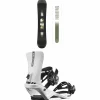 Salomon Pulse Snowboard + Rhythm Snowboard Bindings 2025