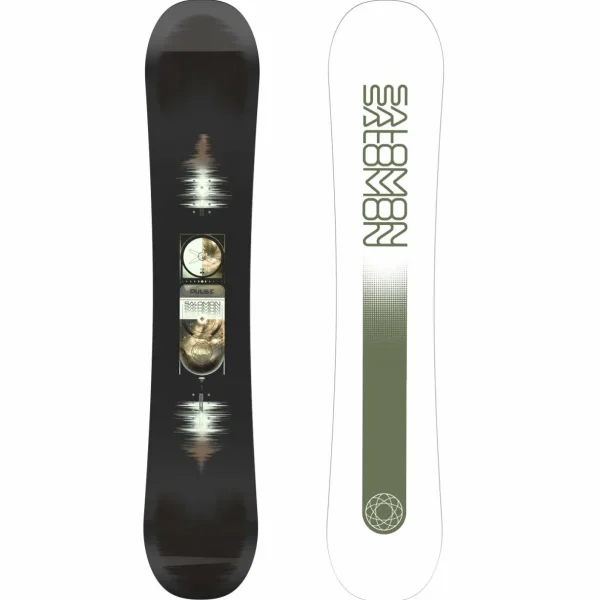 Salomon Pulse Snowboard + Rhythm Snowboard Bindings 2025