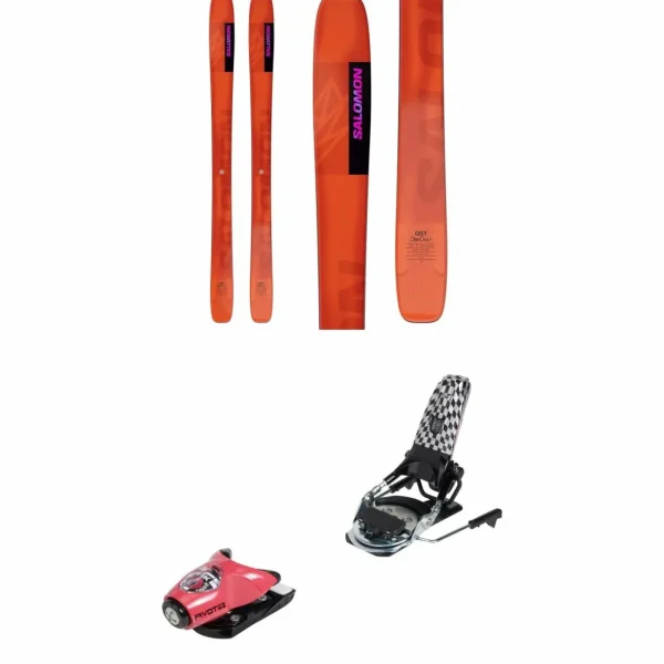 Salomon QST 106 Skis + Look x evo Pivot 15 GW Ski Bindings 2025