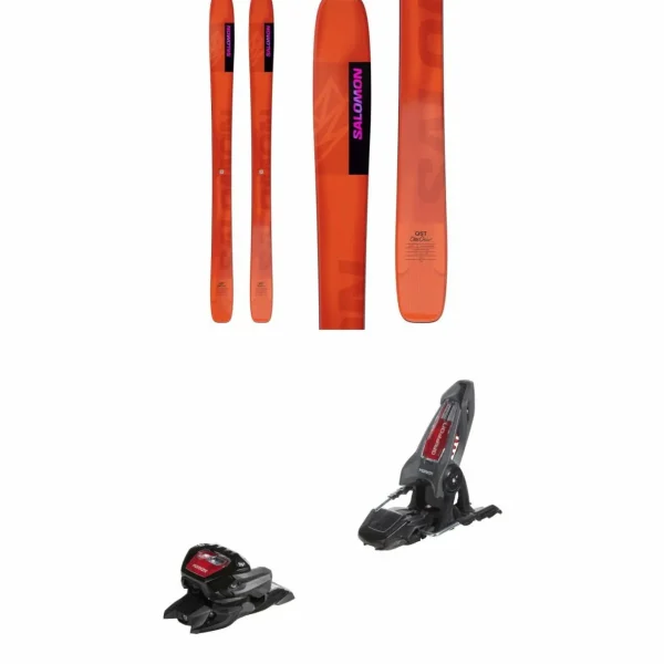 Salomon QST 106 Skis + Marker Griffon 13 ID Ski Bindings 2025