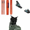 Salomon QST 106 Skis + Strive 12 GW Ski Bindings + Atomic Hawx Prime 120 S BOA GW Ski Boots 2025