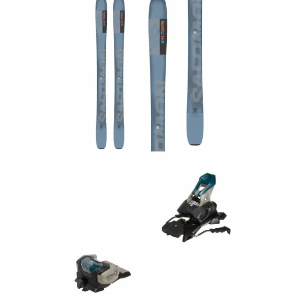 Salomon QST 92 Skis + Tyrolia x evo Attack 14 GW Ski Bindings 2025
