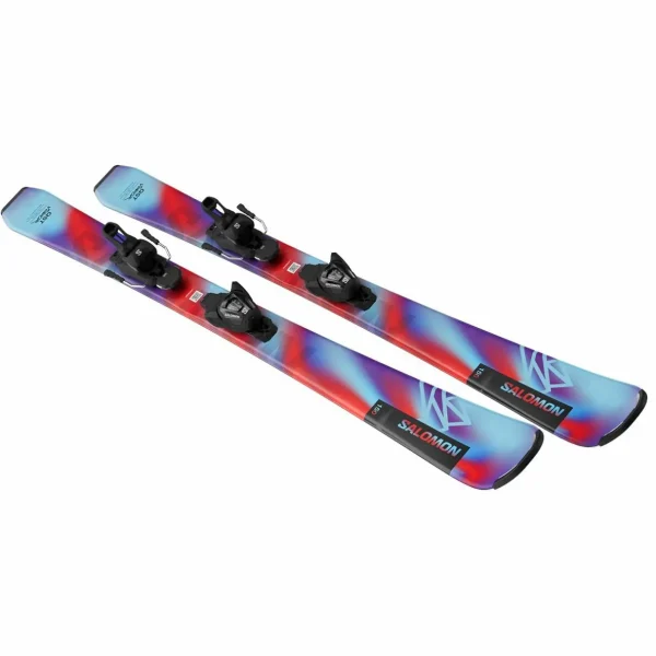 Kids Salomon QST Jr M Skis + L6 GW Bindings - Kids' 2025