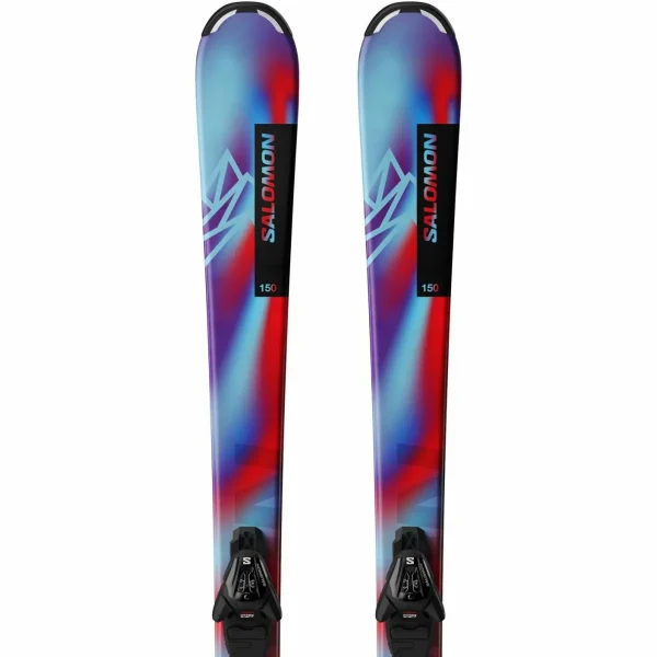 Kids Salomon QST Jr M Skis + L6 GW Bindings - Kids' 2025