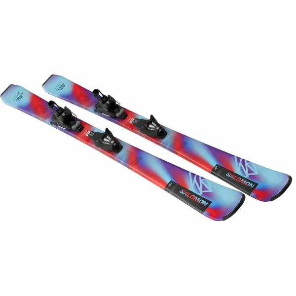 Kids Salomon QST Jr S Skis + C5 GW Bindings - Kids' 2025