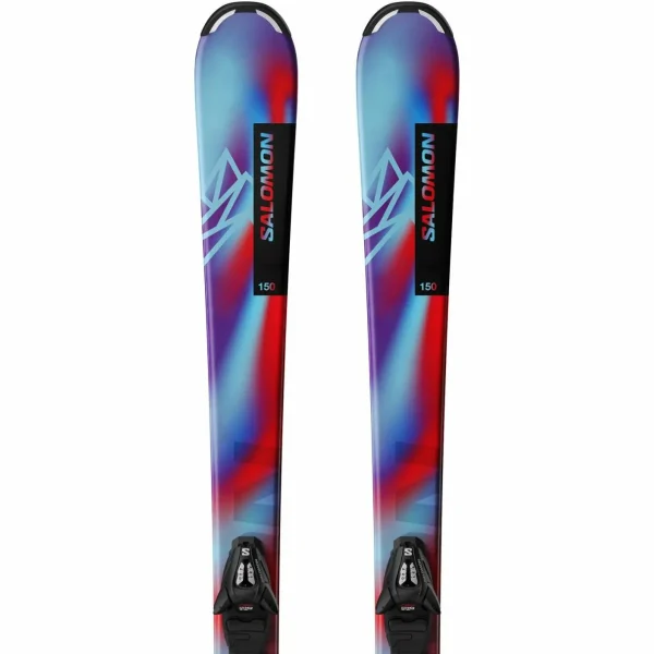 Kids Salomon QST Jr S Skis + C5 GW Bindings - Kids' 2025