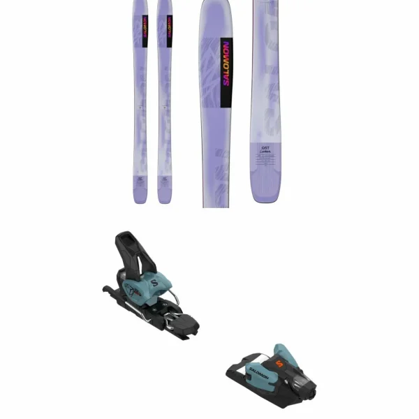 Salomon QST Lumen 98 Skis - Women's + Strive 12 GW Ski Bindings 2025