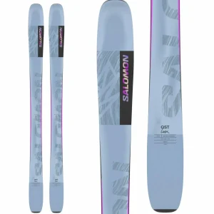 Salomon QST Lux 92 Skis - Women's + Küat Grip 6 Ski/Snowboard Rack 2025