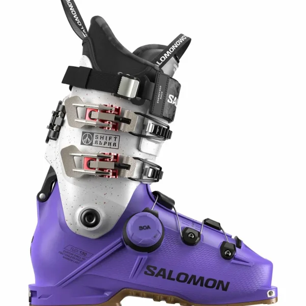 Salomon QST X Skis + S/Lab Shift² MN 13 Alpine Touring Ski Bindings + Shift Alpha BOA 130 Alpine Touring Ski Boots 2025