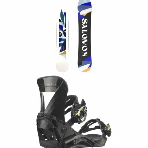 Salomon Rumble Fish Snowboard + Mirage Snowboard Bindings - Women's 2025
