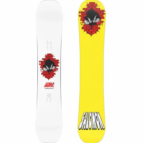 Salomon Sleepwalker Snowboard + Rhythm Snowboard Bindings + Faction Boa Snowboard Boots 2025