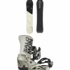 Salomon Super 8 Snowboard + District Snowboard Bindings 2025