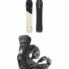 Salomon Super 8 Snowboard + Highlander Snowboard Bindings 2025