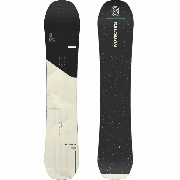 Salomon Super 8 Snowboard + District Snowboard Bindings + Echo Dual Boa Snowboard Boots 2025