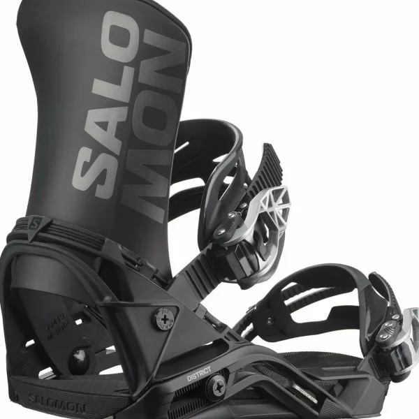 Salomon Super 8 Snowboard + District Snowboard Bindings + Echo Dual Boa Snowboard Boots 2025