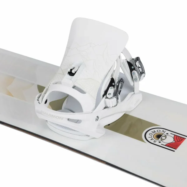 Salomon Wonder Snowboard + Vendetta X Snowboard Bindings + Pearl Boa Snowboard Boots - Women's 2025