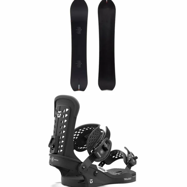 Season Aero Snowboard + Union Trilogy Classic Snowboard Bindings - Women's 2025