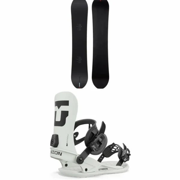 Season Kin Snowboard + Union Strata Snowboard Bindings 2025