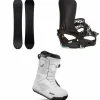 Season Kin Snowboard + Universal Snowboard Bindings + thirtytwo STW Double Boa Snowboard Boots 2025