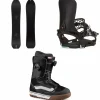 Season Nexus Snowboard + Universal Snowboard Bindings + Vans Aura Pro Snowboard Boots 2025