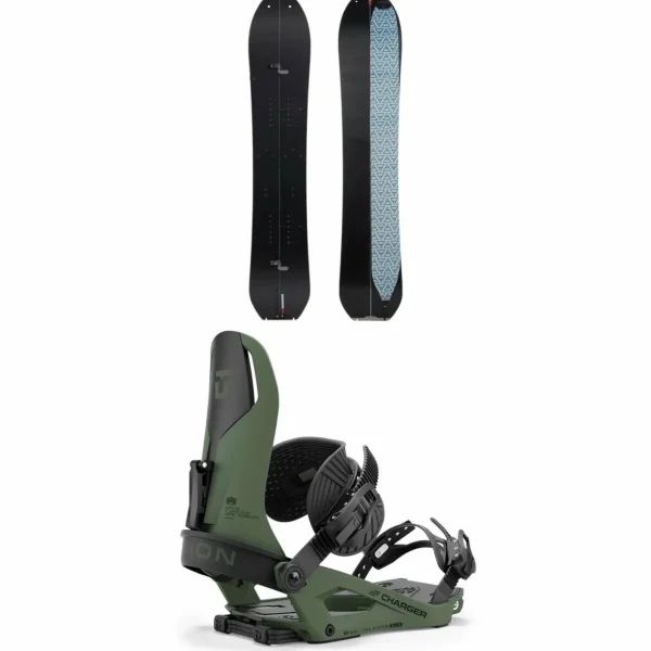 Season Pass Splitboard + Union Charger Splitboard Bindings 2025
