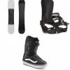 Season Primer Snowboard + Universal Snowboard Bindings + Vans Aura OG Snowboard Boots 2025