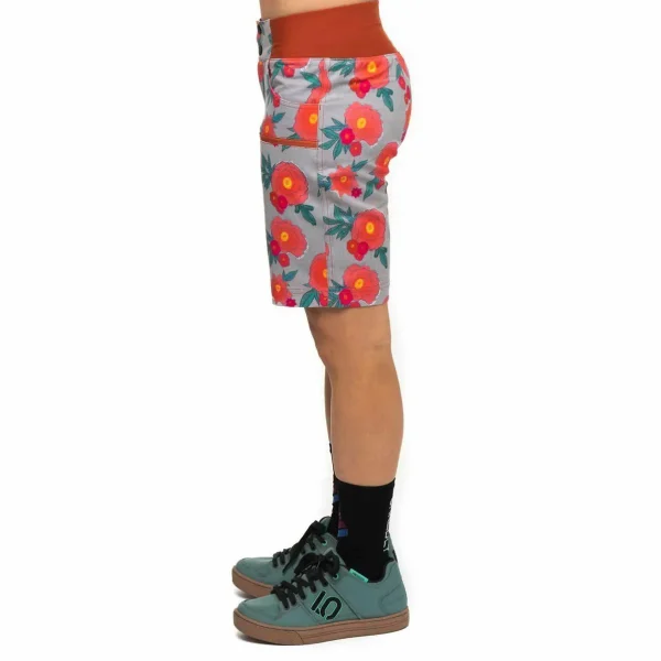 Women Shredly All Time 11" Zipper Snap Mid-Rise Shorts - Women's