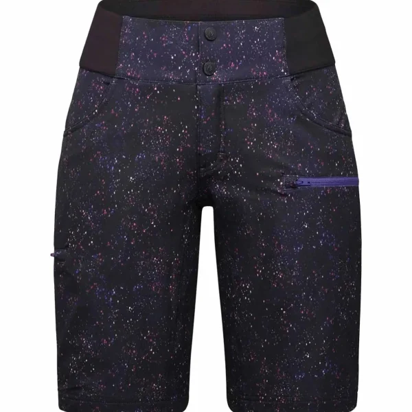 Women Shredly All Time 11" Zipper Snap Mid-Rise Shorts - Women's