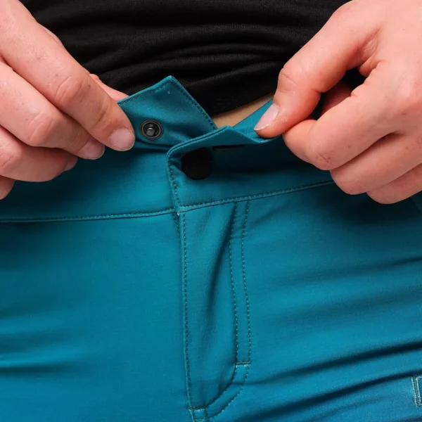 Women Shredly All Time 11" Zipper Snap Mid-Rise Shorts - Women's