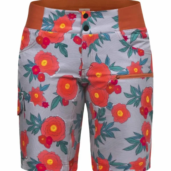 Women Shredly All Time 11" Zipper Snap Mid-Rise Shorts - Women's
